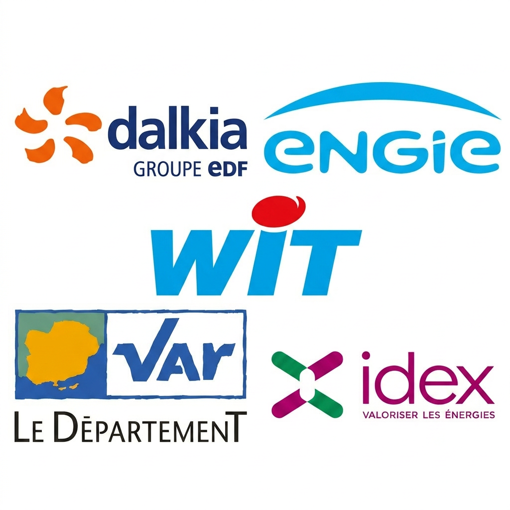 Département du Var, Dalkia, Engie, idex, WIT...